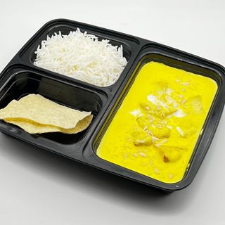 Mango chicken con riso basmati