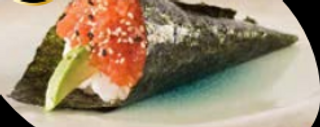 Temaki spicy sake