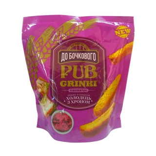 Грінки Flint До Бочкового Житньо-пшеничні Телятина З Аджикою120г