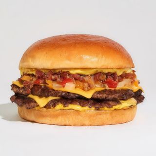 Hot Bacon Cheeseburger