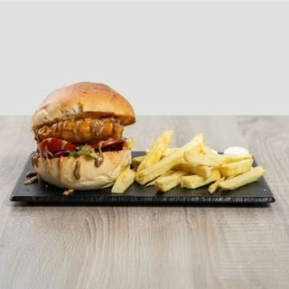Hamburguesa de Pollo Crujiente