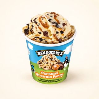 B&J Caramel Brownie Party