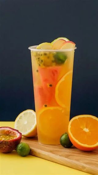 Tè con frutta mista