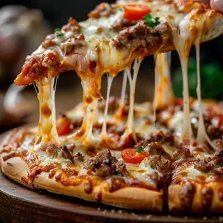 Pizza bolognaise grande 