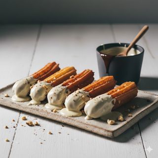 Xurros De Xocolata Blanca (6 Uds.)