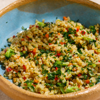 ბულგური ბოსტნეულით