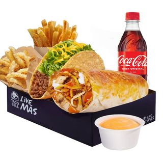 Box Nacho Cheese Drip Burrito (preț fără băutură)