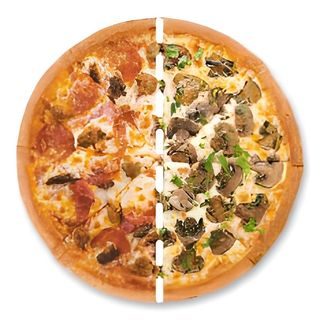 Пицца "Мясная+грибная"