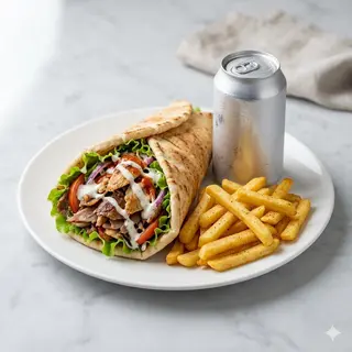 Menú Pita Kebab