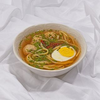 Бульйон курячий з мітболами