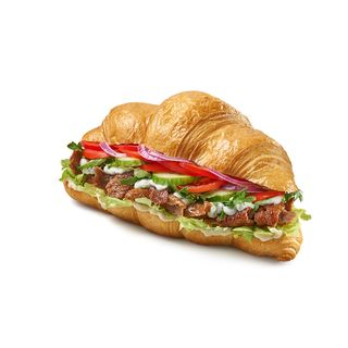 Круасан Гірос з яловичиною (292г)