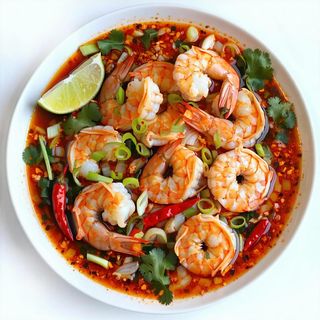 Duże krewetki po tajsku 300g