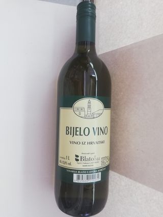 Vino Korčulansko bijelo 1L
