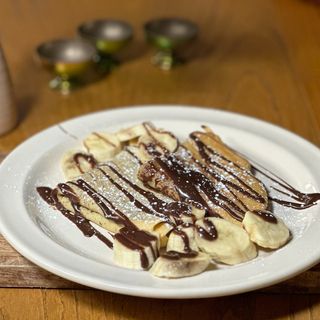 კრეპი ბანანით და შოკოლადით