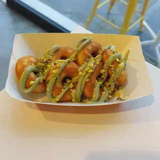 Crema di pistacchio e granella di pistacchio