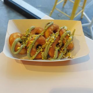 Crema di pistacchio e granella di pistacchio