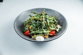 Салат "Хрустящий баклажан"