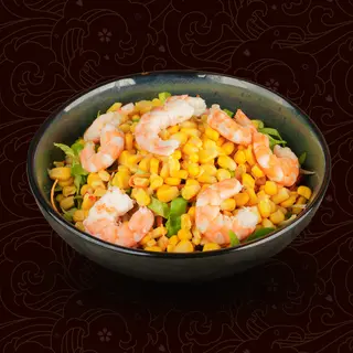 Salade Mais Aux Crevettes