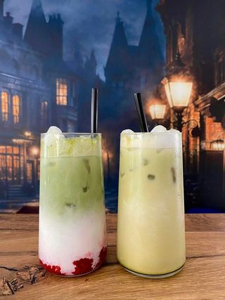 Waniliowa matcha zielona