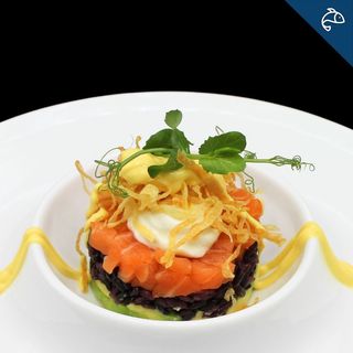 Tartare venus salmone