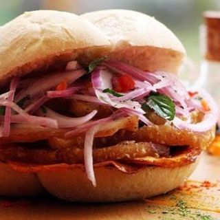Burger de Chicharrón 
