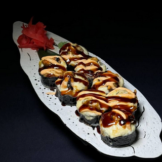 Рол з запеченими мідіями(440г)