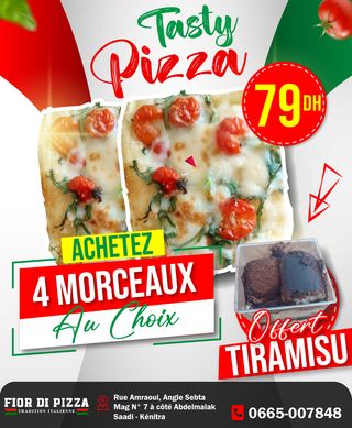 4 morceaux+tiramisu 