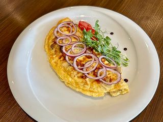 Омлет з куркою та грибами (0.350кг)