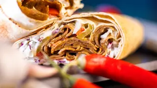Duży rollo kebab mix mięs