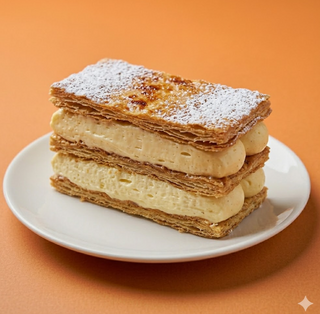 Millefoglie alla crema Chantilly