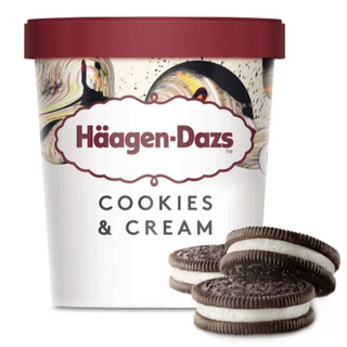 Tarrina Häagen Dazs Cookies and Cream (95ml.)
