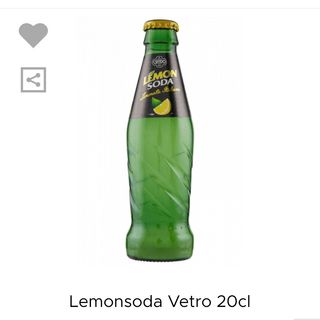 Lemon soda  Vetro 20 cl
