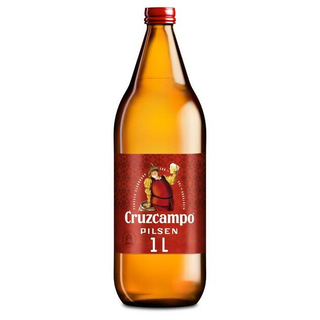 Cerveza Cruzcampo (1 Lt.)