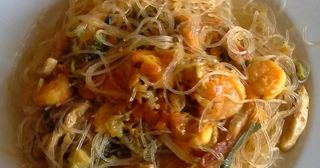 36. Spaghetti di soia con verdure