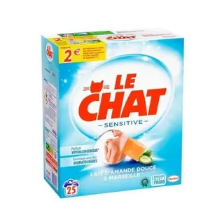 Lessive Savon Marseille/Amande Douce Le Chat 1,63Kg