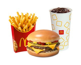 Dupli Cheeseburger obrok