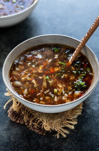 Hot & Sour Soup Indo-Chinese Style