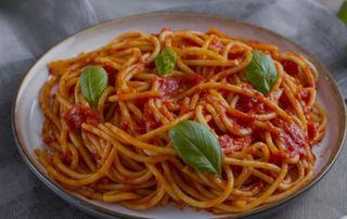 Spaghetti Escalope (Pour 2 Personnes)