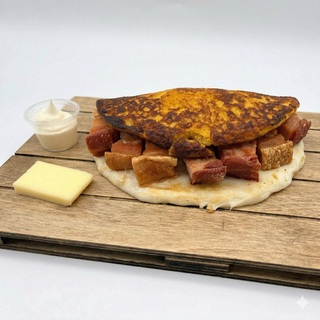 Cachapa De Chicharrón (1 Ud.)