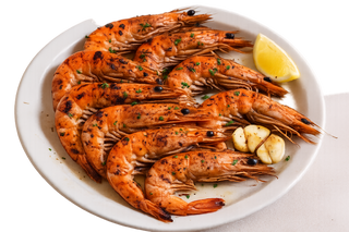 Crevettes Roses À La Plancha