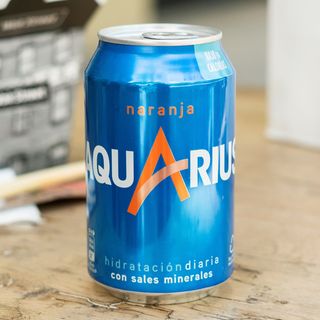 Aquarius Naranja lata 330ml.