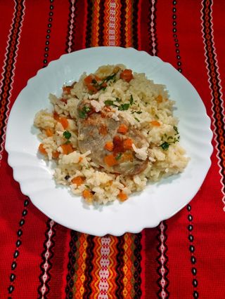 Свинско с ориз (450г)