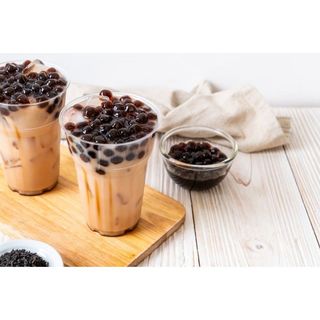 Vanilla Coffee Boba