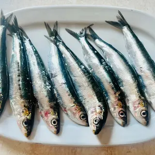 Sardinas plancha 