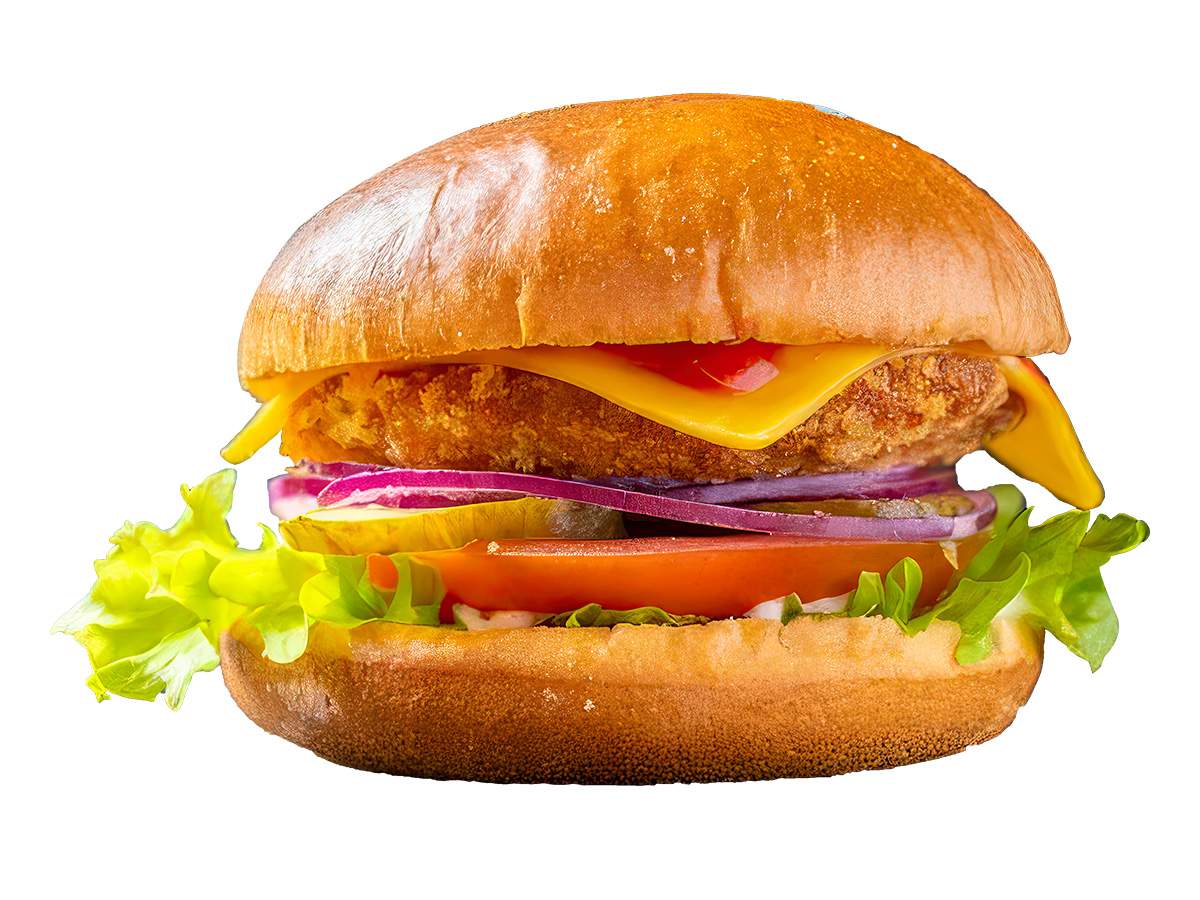 Классический бургер с фри