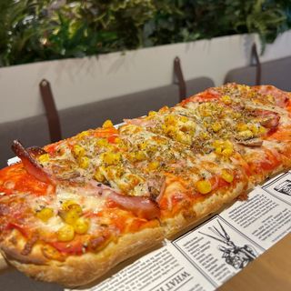 Pinsa Prosciutto & Funghi