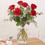 Ramo de 6 Rosas Rojas