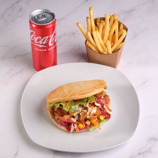 Menu Doner Kebab + Coca-Cola