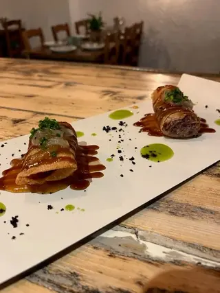 Crujiente de pato