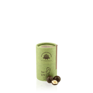 Драже Фундук В Чорному Шоколаді, Тубус (60г)